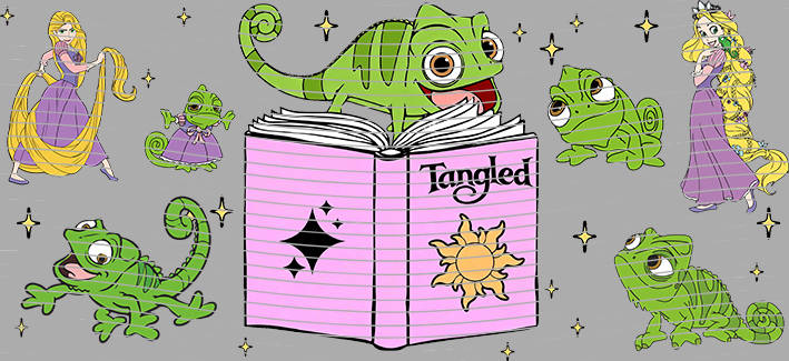 16oz Disney style-D-661